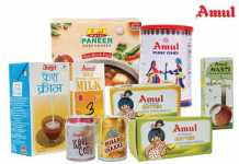 Dairy brands in India