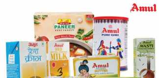 Dairy brands in India