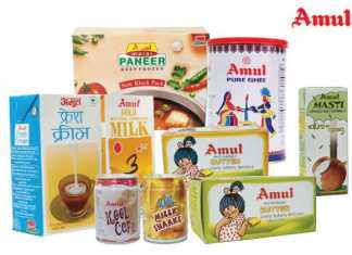 Dairy brands in India